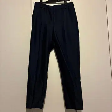 UNITED ARROWS 울 실크 트윌 테이퍼드 팬츠 36