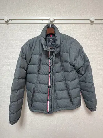 BEAMS HEART 그레이 다운 자켓 L