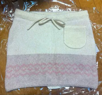 앤드마리 Heart nordic 가디건 세트업 핑크