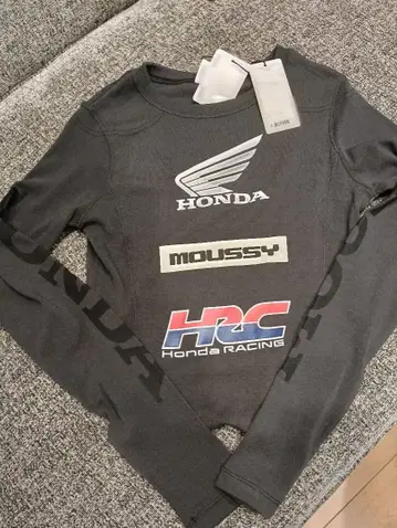 HONDA 긴팔 T셔츠 블랙