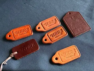 헬츠 HERZ 가죽 택 일괄 덤 포함