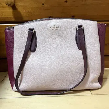 케이트 스페이드 숄더 백 바이컬러 트리플 컴파트먼트