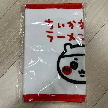 치이카와 라멘 돼지 페이스 타월