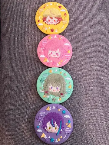 자수 배지 4개 원더쇼