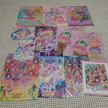프리큐어 클리어 파일, 브로마이드, 자유 노트 등 세트