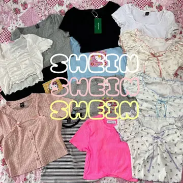 [ SHEIN(계) ] 미니T 묶음 판매 [ 140-XS 사이즈 ]