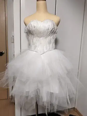 미니 웨딩 드레스