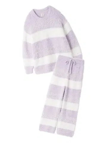 젤라또피케 젤라또 3 보더 풀오버 & 롱 팬츠 세트