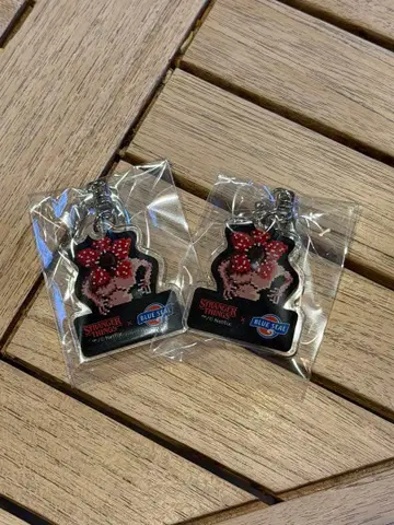 기묘한 이야기 블루씰 아크릴 키링 2개 세트