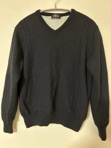 Titleist 블랙 V넥 스웨터 M