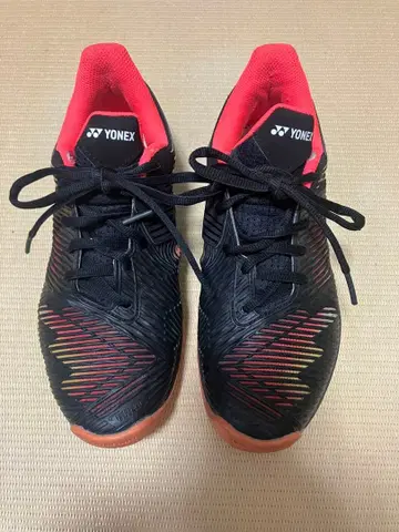 YONEX 테니스화 블랙/레드