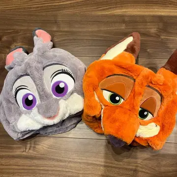 디즈니 주디 닉 팬캡 세트