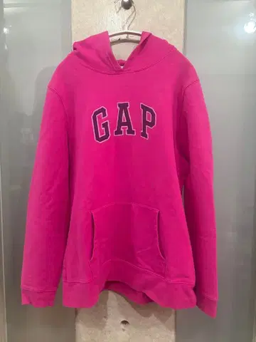 GAP 핑크 후드 부착 후드티