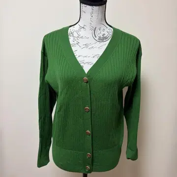 [ 새상품급 ] Spick & Span 그린 가디건