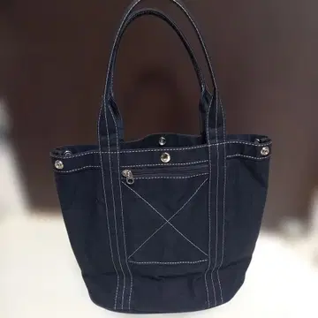 히노모토 캔버스 캔버스 토트백 블랙 백 나카가와