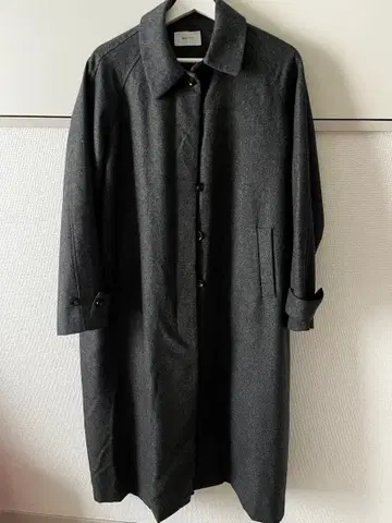 WHYTO. 그레이 롱 코트