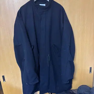 WAIPER.inc M-65 피쉬테일 후드티 타입 멜톤 코트