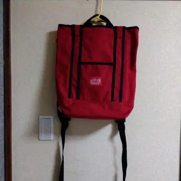 Manhattan Portage 레드 백팩