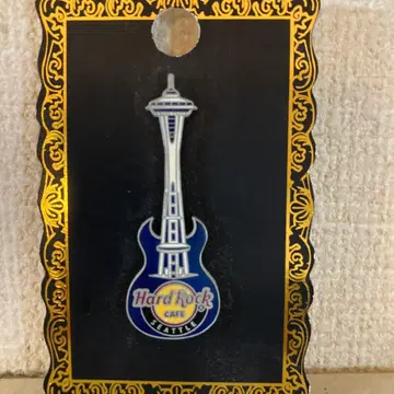 Hard Rock Cafe 시애틀 스페이스 니들 핀 배지