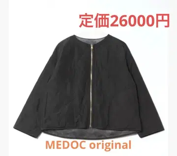 새상품 정가 26000엔 리버서블 퍼 퀼팅 코트