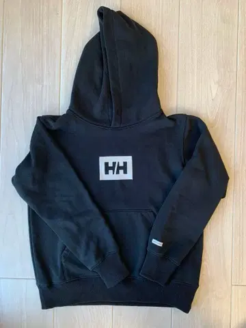 헬리 한센 블랙 후드 부착 후드티 스노우보드 스키