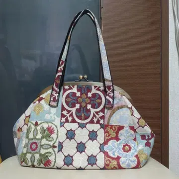 고블랑풍 가마구치 핸드백 미사용