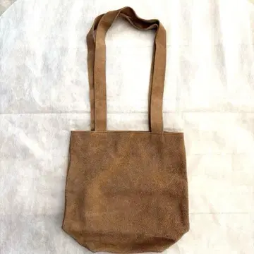 Ayakawasaki 소가죽 스웨이드 토트백 숄더백