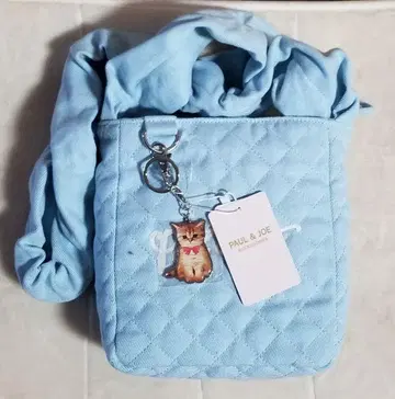 폴앤조이 개더 숄더백 로고 퀼팅