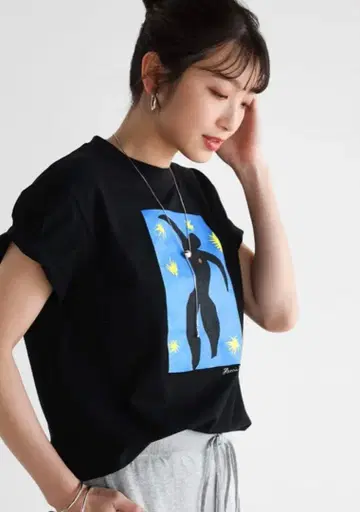 Vin 반팔T셔츠 컬러풀 그래픽