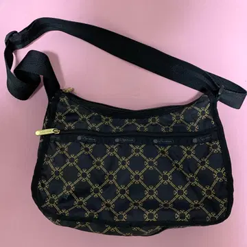 숄더백 블랙 골드