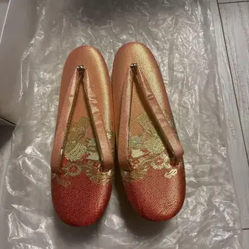 핑크 꽃무늬 조리 M 사이즈