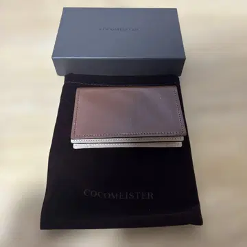 COCOMEISTER 코코마이스터 명함지갑 카드 케이스 가죽