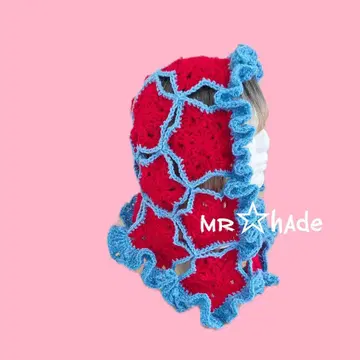 발라클라바 별 보닛 비니 니트 모자 모티브 뜨개질