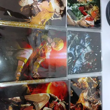 오버로드 제비뽑기당 아크릴 스탠드 세트 6개