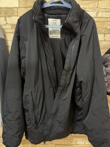 빅 실루엣 LEVEL7 JACKET/충전솜 밀리터리 블루종