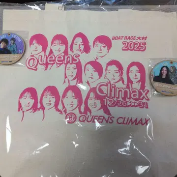 QUEENS CLIMAX 2025 토트백, 2024 키링