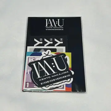 나카지마 켄토 스티커 세트 iamu 팬클럽 한정판 FC