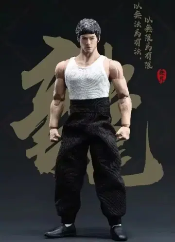 미사용 새상품 1/12 블루스 리 액션 피규어 NWTOYS