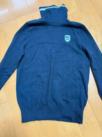 PG 여성용 터틀넥 셔츠 네이비 120