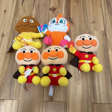 호빵맨 봉제 인형 세트 5종