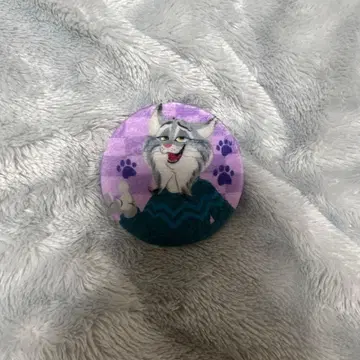 주토피아2 블라인드 복슬복슬 캔뱃지 파우버트