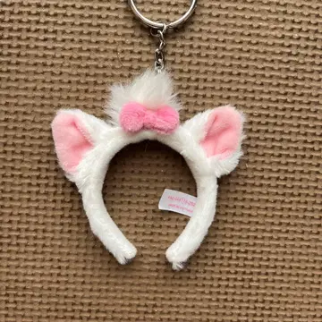 디즈니 마리 머리띠 키체인 올랭피크 캣 고양이