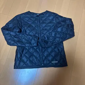 mont-bell 블랙 다운 자켓 L