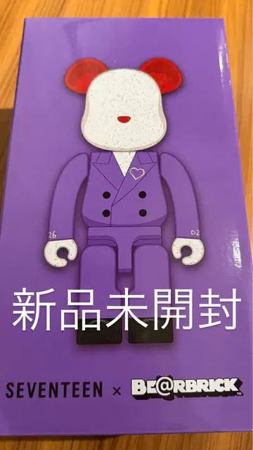 SEVENTEEN 에스크쿱스 BE@RBRICK 400% 미개봉