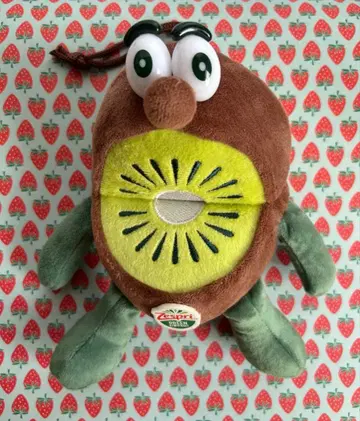 제스프리 키위 브라더스 그린 봉제 인형 에코백