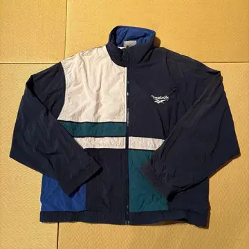 리복 나일론 자켓 컬러 블록