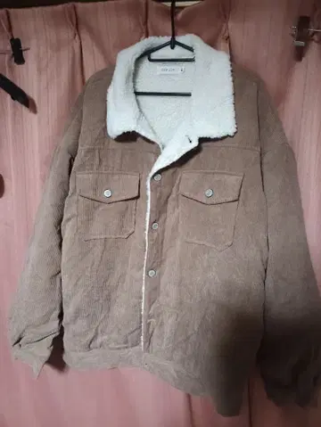 CHIP CLIP 코듀로이 자켓 LL 브라운