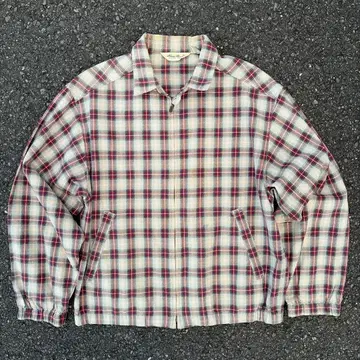 90s 에디 바우어 스윙탑 체크 마드라스