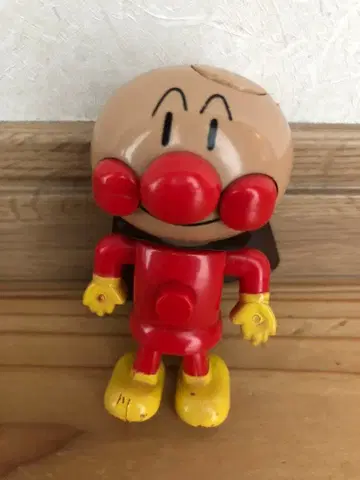 레트로 호빵맨 채비 포함 피규어 망토 포함