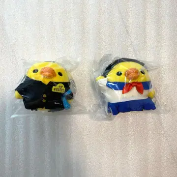 [택 포함 새상품] 키이로이토리 학원 테노리 봉제 인형 오카파 가쿠란